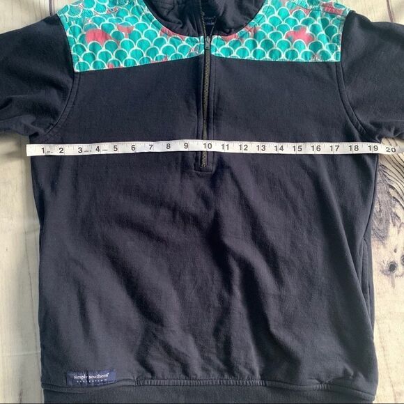 Simply Southern Pullover Mermaid Scale Size Small - Picture 6 of 12